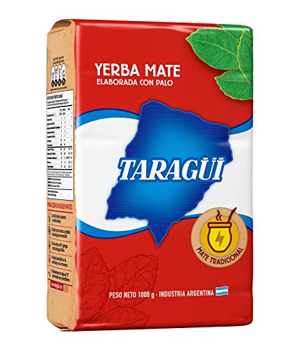 Taragui Yerba Mate Original with stems 2.2 lbs/1 kg