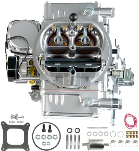 BR-67270 4 Barrel Carburetor for Holly 4150 Model Vacuum Secondary Electric Choke Replacement 600 CFM