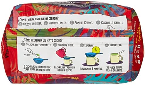 CBSe Yerba Mate Guarana – Herbal Loose Leaf Yerba Mate Tea Blend with Guaraná, 500 g (1.1 lb), Naturally Caffeinated, Gluten-Free.