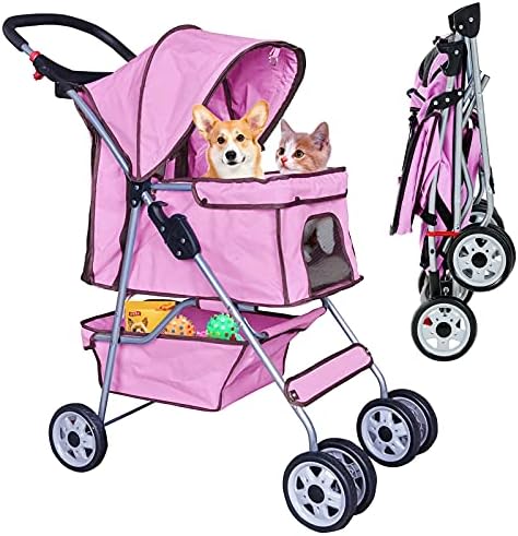 Best 4 Wheels Pet Stroller for Dog and Cat Stroller