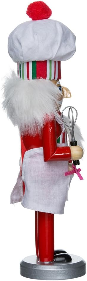 Kurt Adler C5844 10" Wooden Chef Nutcracker