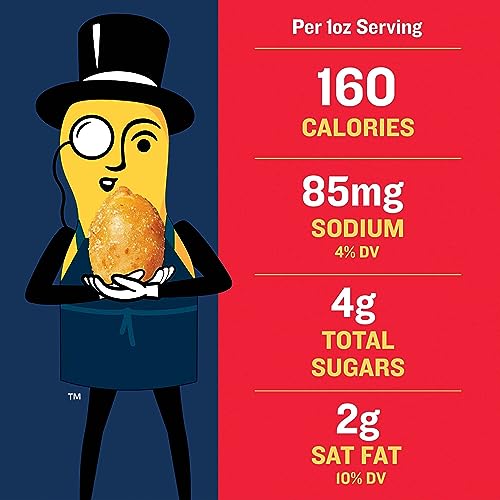 PLANTERS Honey Roasted Peanuts, Plant Based Protein Snacks, 16 Oz (1 Ct) | Roasted Sweet & Salty Nuts. Kosher. Resealable Jar. Snacks for Adults. Party Mix, Party Snacks