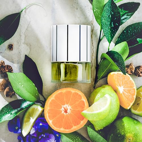 NCP 101 Clementine and Violet Flower Long Lasting Perfume for Men and Women - Travel Perfume - Vibrant Citrus and Violet Fragrance - 1.7 oz