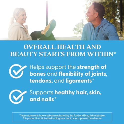 Doctor's Best Pure Collagen Types 1 & 3, Promotes Healthy Skin Hair & Nails – Bone & Joint Support, 7.1 Ounce (Pack of 1)