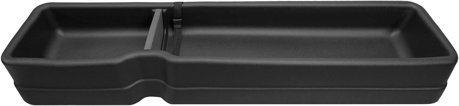 Husky Liners Gearbox Storage Systems | Fits 2015-20 Ford F-150 SuperCrew (Crew Cab), 2017-20 Ford F-250/F-350 SuperCrew (Crew Cab) - w/Out Factory Storage Box | Under Seat, 1-pc Black - 09281