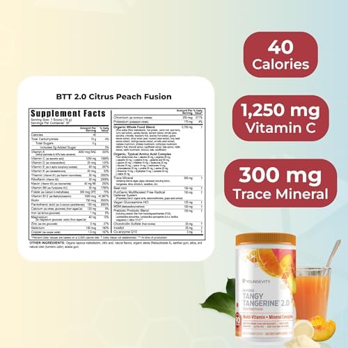 Youngevity Healthy Body Start Pak 2.0 Complete Nutrition System Bundle | Beyond Tangy Tangerine 2.0, Ultimate EFA Plus, Beyond Osteo-FX, vitamins