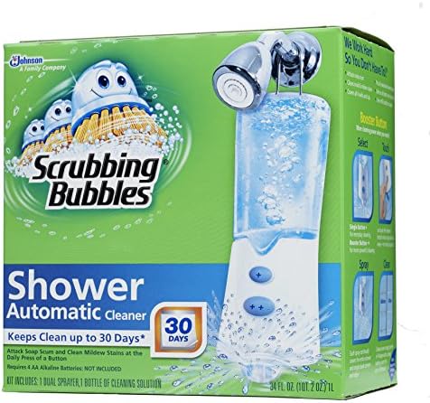 Scrubbing Bubbles Automatic Shower Cleaner, Starter Kit, 34 Ounce.