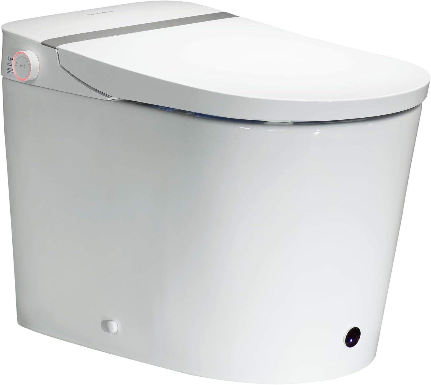 ADA Smart Toilet Bidet with Auto Open Close Heated Seat(K050Pro) | Bidet Toilet with Tank, 1000g MaP Quiet Flush, Comfort ADA Seat, Foam Shield, Dryer, Foot Sensor, Auto & Blackout Flush