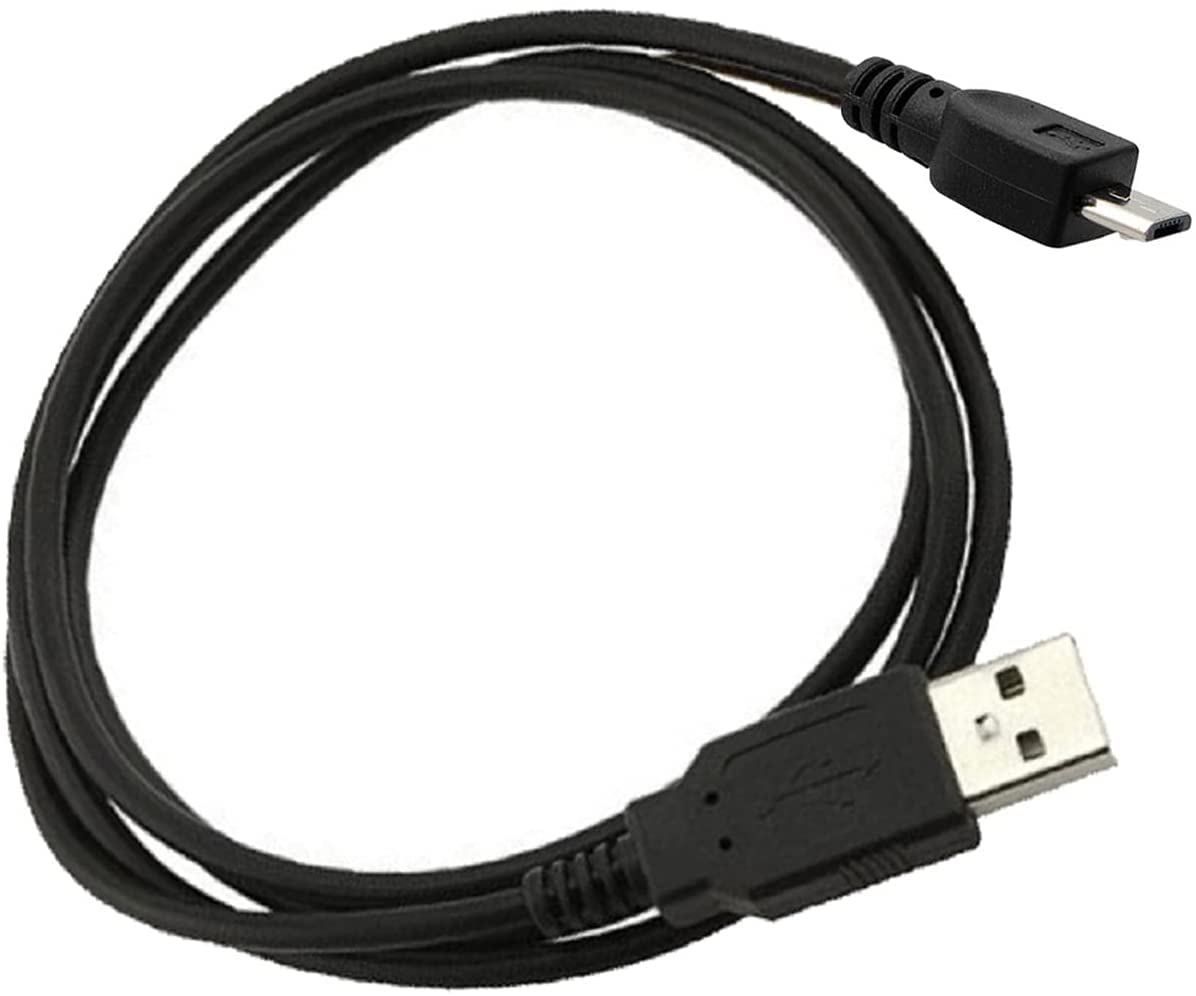UpBright USB 5VDC Charging Cable Power Cord Compatible with Hyper Tough 800 1000 1200 Lumens Task 800L 20633 LED Flashlight HT 9978 9977 HT9978