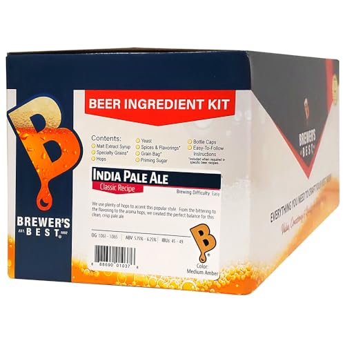 India Pale Ale Homebrew Beer Ingredient Kit Brewers Best