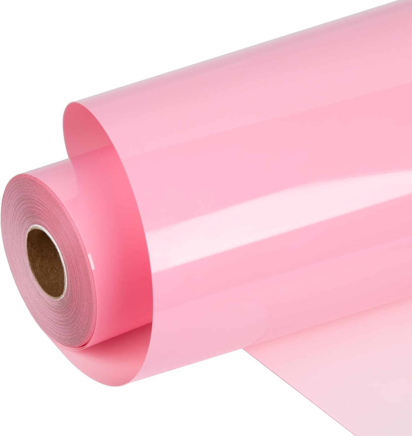 HTVRONT HTV Roll Heat Transfer Vinyl - 12" x 8ft Black HTV Vinyl for Shirts