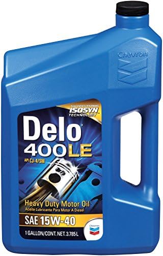 Delo 400 XSP SAE Heavy Duty Synthetic Diesel Engine Oil 5W-40, 1 Gallon, Pack of 1