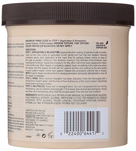 TCB No Base Hair Relaxer Creme, Super, 15 Ounce