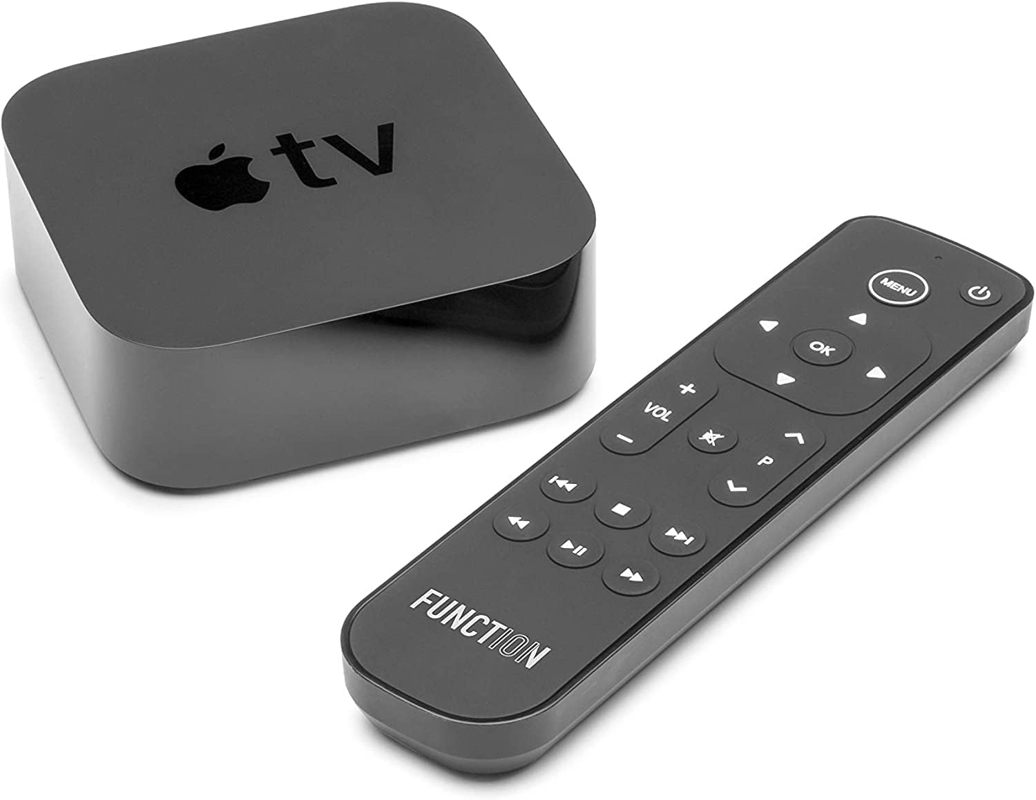 Function101 Button Remote for Apple TV (Infrared Edition) — Apple TV Replacement Remote for Apple TV 4K & All Models | Traditional Button Layout