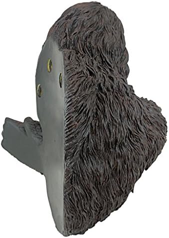 Design Toscano DB583078 Bigfoot The Bashful Yeti Indoor/Outdoor Garden Tree Sculpture, 15 Inches Wide, 12 Inches Deep, 15 Inches High