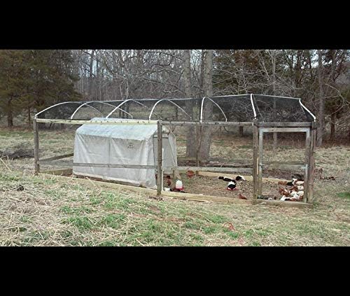 Fencer Wire 20 Gauge Black Vinyl Coated Poultry Hex Netting with 1 inch Mesh (6 ft. x 150 ft.)