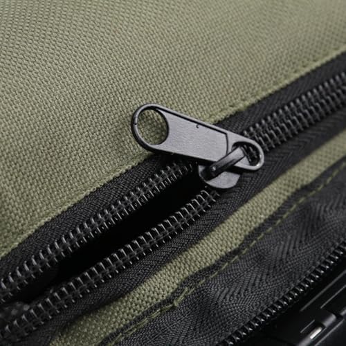 M MAXIMUMCATCH Maxcatch Fly Fishing Rod Case with Reel Pouch, Complete Protection Bag, For 9FT 2/4 Pieces Rod, Single (Green, 9' 4sec)