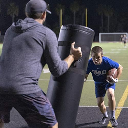 GoSports Heavy Duty Football Tackling Dummy – Training Equipment for Youth & College Football Practice – 4 ft XL Blocking Pad for Sports &