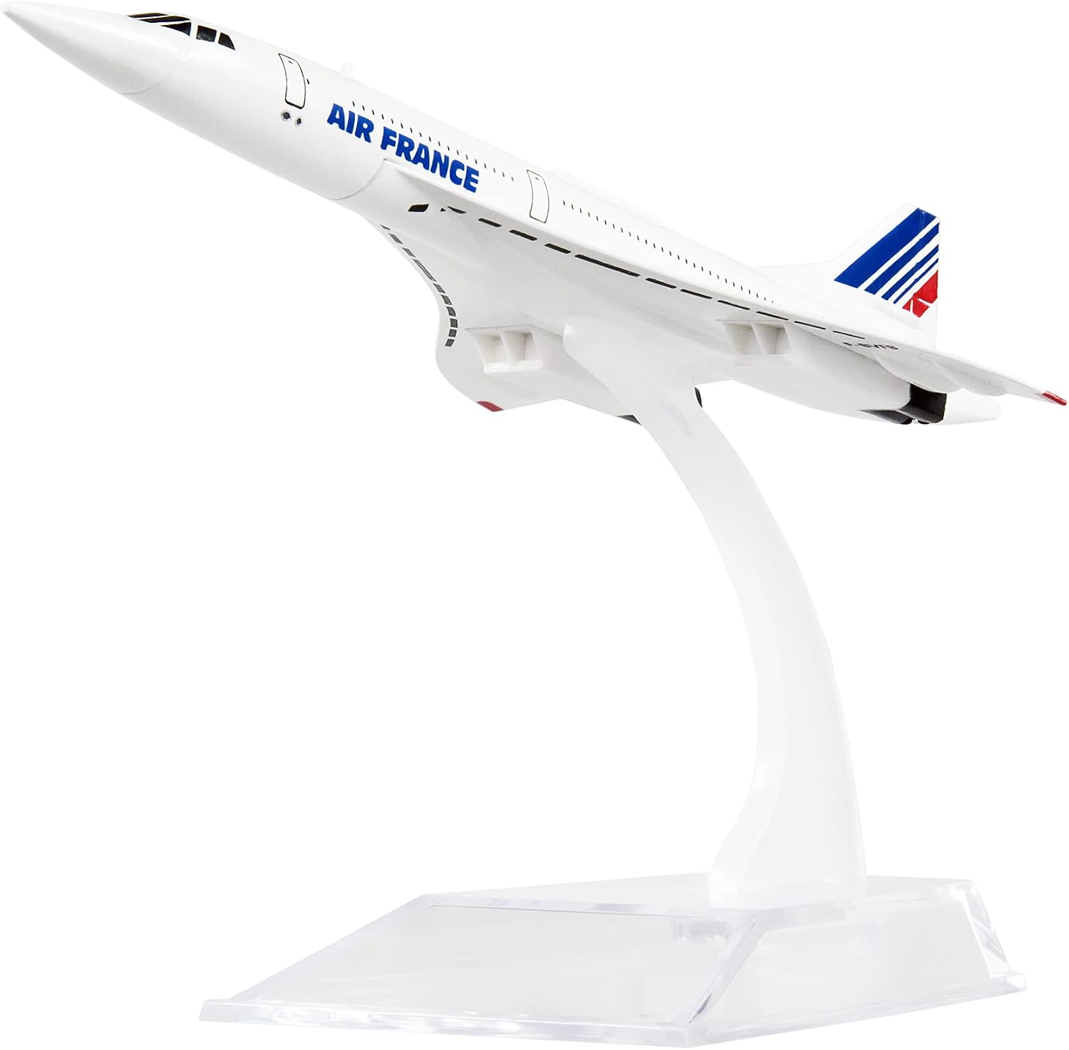 24-Hours The Air France F-BVFB Concorde Alloy Metal Souvenir Model Airplane