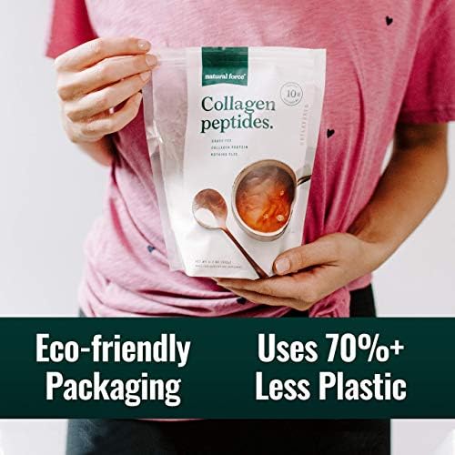 Natural Force Clean, Grass Fed Collagen Peptides + Vanilla Organic Whey Protein Bundle – Organic