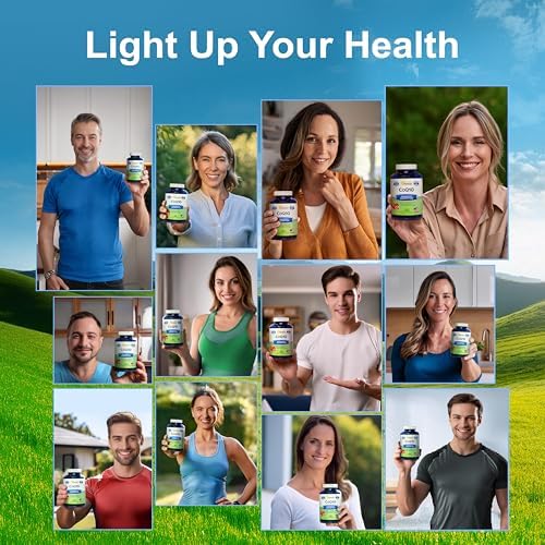 CoQ10 400mg - 200 Capsules - Co Q 10 Supplement - Coenzyme Q10 Pills - CQ10 | Max Strength CoQ 10 - High Absorption Ubiquinone Powder - CO Q-10 Enzyme Vitamin Alternative to Softgels & Gummies