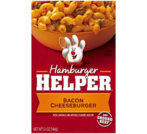 Betty Crocker Hamburger Helper, Double Cheeseburger Macaroni Hamburger Helper, 6 Oz Box