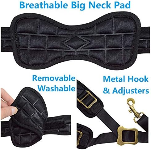 adorence Saxophone Neck Strap with Removable Washable Neck Pad - H04 Black