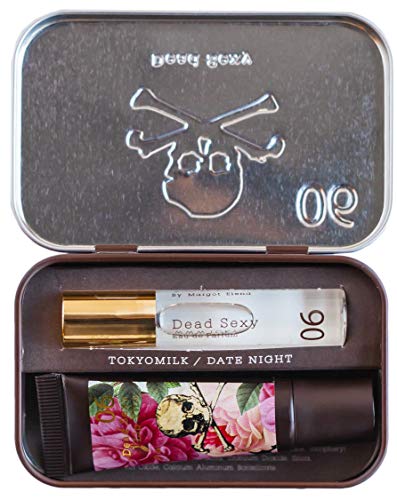 TOKYOMILK Dead Sexy Perfume Gift Set for Women, Mini Rollerball & Lip Tint