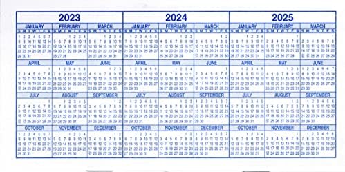 Checkbook Registers, 23-24-25 Calendars, for Personal Checkbook, Transactions Ledgers (10 Checkbook Registers)