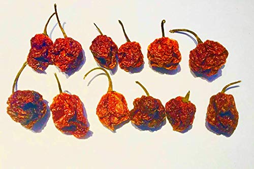Wicked Tickle Spice Gift Set – 10 Ghost, 10 Scorpion, 10 Carolina Reaper Peppers + 2 Free Each (36 Total)