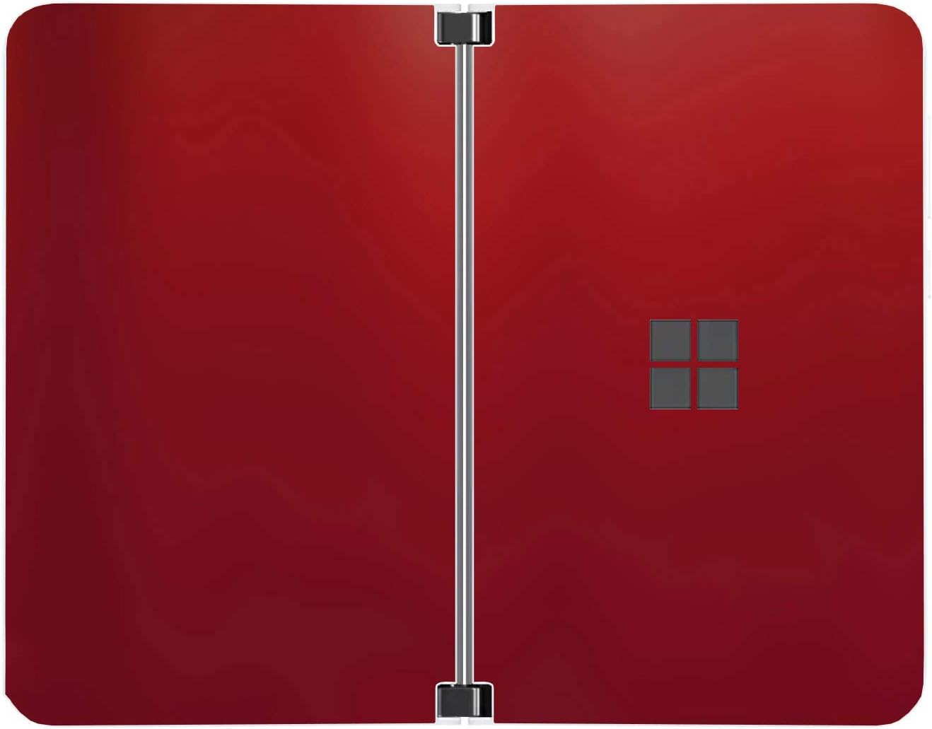 SopiGuard Sticker for Surface Duo Phone Edge-to-Edge Precision Vinyl Skin Wrap (Leather Textured)