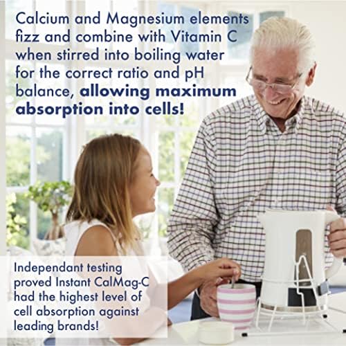 Instant CalMag-C: Fast-Absorbing Calcium & Magnesium & C