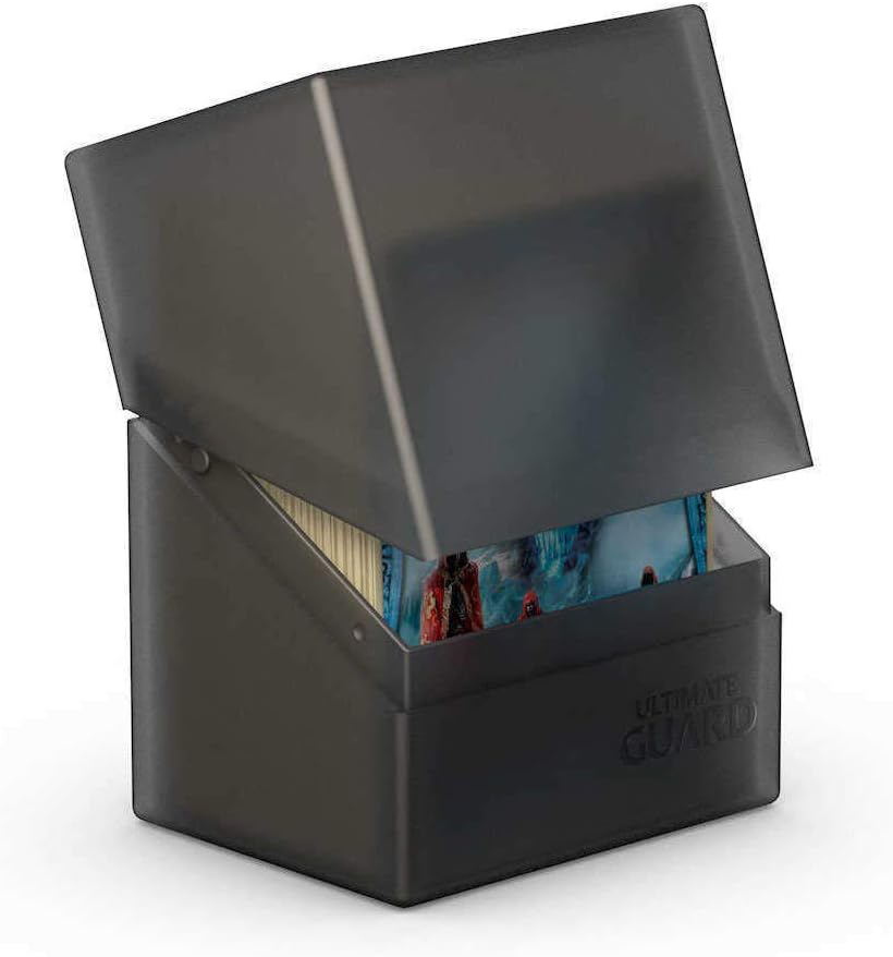 Ultimate Guard Boulder 100+ Classic, Deck Case for 100 Double-Sleeved TCG Cards, Emerald, Secure & Durable Storage for Trading Card Games, Soft-Touch Finish