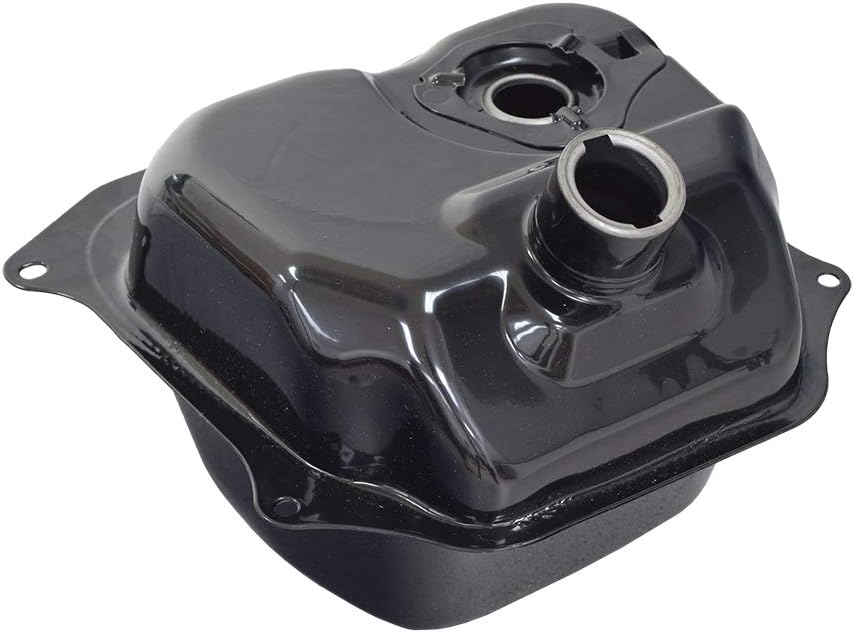 AlveyTech Black Metal Fuel Tank - For 50cc QMB139 Scooters & Other Power sports Models - Tao Tao Moped Gas Tank With 5.5 Liters Fuel Capacity