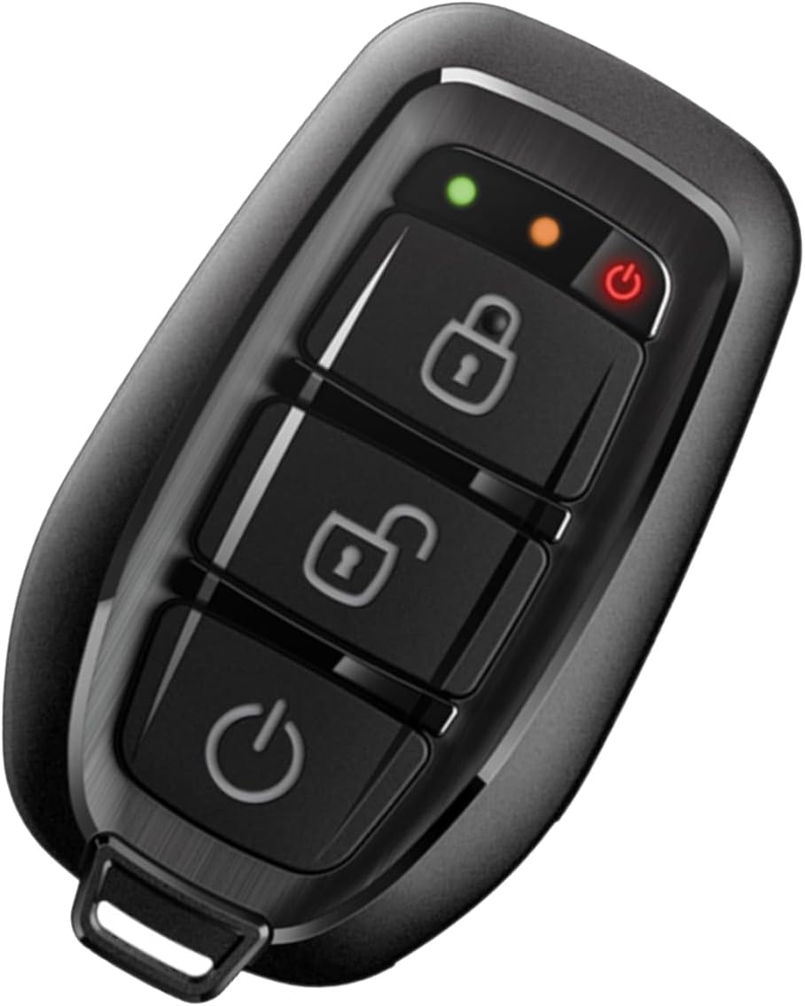 Compustar CS930-S All-in-One Remote Start Bundle - Two (1-Way), 3-Button Remotes G17 AM Water-Resistant Remotes 1,500-Ft. Max Range Keyless Entry Remote-Start-System