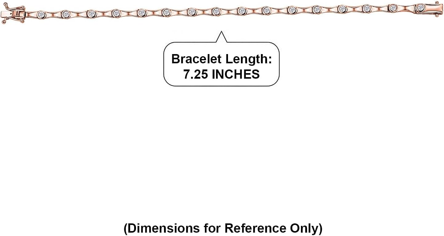 California Black Jade 14.35 ctw Classic Link Bracelet Platinum Plated 7.25" | Birthday, Gifts