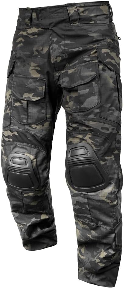 KRYDEX Tactical Men's G3 Combat Pants with Knee Pads
