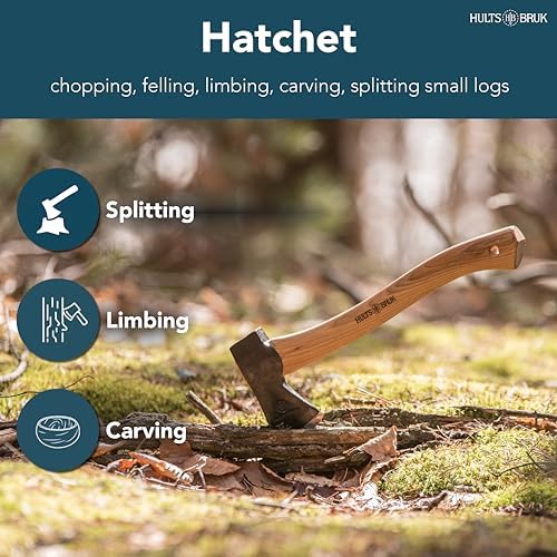 840702 Hultan Hatchet - 1 lb Head, 16" Handle