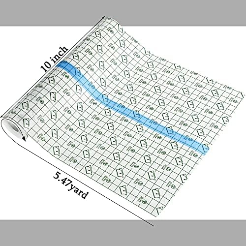 BBTO Transparent Waterproof Adhesive Dressing Bandage Tape, 6 x 197 Inch