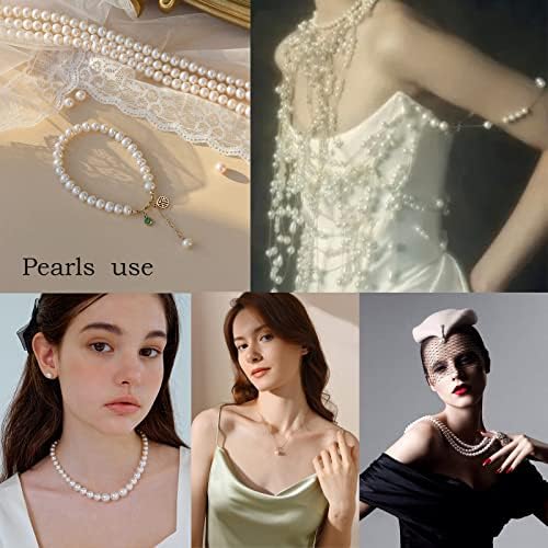 Oyster Pearls, Monster Oysters with Pearls Inside 5-8mm 25 PCs Cultured Freshwater Pearl Pearl an Oysters Home Decoration Jewelry Making