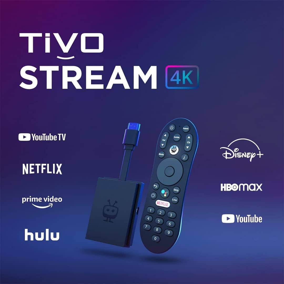TiVo Stream 4K – Every Streaming App and Live TV on One Screen – 4K UHD