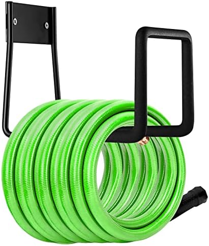 Hose Hanger, Heavy Duty Metal Hose Holder Wall Mount