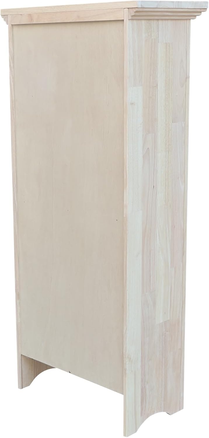International Concepts Home Accents Unfinished 36" Single Jelly Cabinet