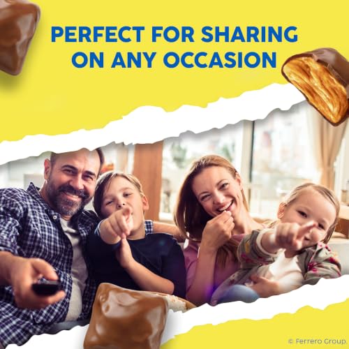 Butterfinger Fun Size Candy Bars, Crispety Crunchety Peanut-Buttery, Individually Wrapped, 6 bags, 10.2 oz each | 6 Pack