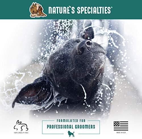 Nature's Specialties Berry Gentle Ultra Concentrated Face and Body Wash for Pets, Makes up to 16 Gallons, Natural Choice for Professional Groomers, Gently Cleanse The Skin and Coat, Made in USA, 1 gal