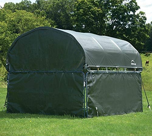 ShelterLogic 12'x12' Equine, Livestock and Agricultural Shelter Enclosure Kit (Corral Panels and Shelter Not Included)