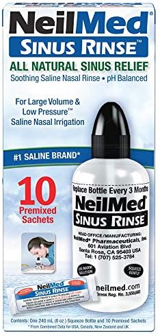 Sinus Rinse Adult Bottle Kit 8 Oz