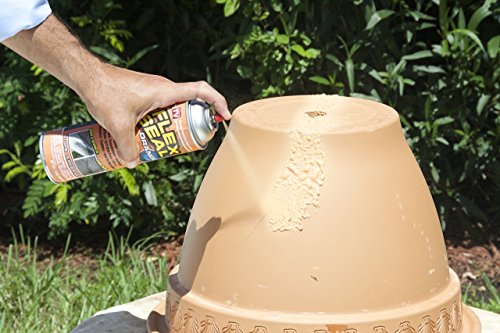 Flex Seal, 14 oz, 2-Pack, Terracotta, Stop Leaks Instantly, Waterproof Rubber Spray On Sealant Coating, Perfect for Gutters, Wood, RV, Campers