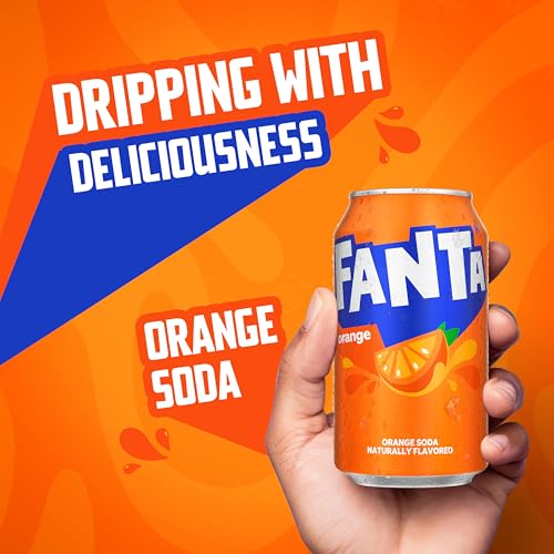 Fanta Orange, 12 fl oz, 12 Pack