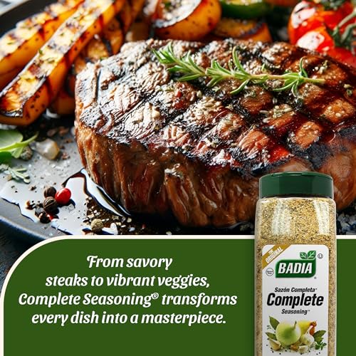 Badia Complete Seasoning, 28oz - All-Purpose Spice Blend of Garlic, Onion, Salt, Pepper, Herbs & Spices - Savory Signature Blend